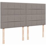  Krevet s oprugama i madracem smeđesivi 200x200 cm od tkanine | shoptok.hr