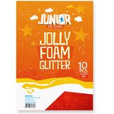 Junior jolly Glitter Foam, eva pena sa šljokicama, A4, 10K, odaberite nijansu Crvena Cene