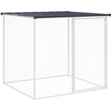  Kavez za kokoši s krovom antracit 1003x98x90 cm pocinčani čelik | shoptok.hr