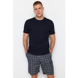 Trendyol Pajama Set - Navy blue - Plaid | Shoptok.si