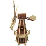  Drvena vrtna vjetrenjača, rotirajuća, ukrasna 125 cm | shoptok.hr