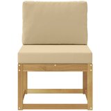  Set vanjskih sofa Bijela i bež 59 x 63 x 73 cm | Eponuda.ba