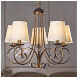  ONLI - Luster na lancu POMPEI 5xE14/6W/230V bronzan | Eponuda.com