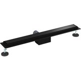  2 v 1 Odvod za prho Črna 70 cm Nerjaveče jeklo 304, (5000248856) | Shoptok.si
