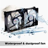 Titan hladilni ventilator za hladilnik z integriranim usmernikom odprta embalaža Cene
