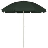  Suncobran za plažu zeleni 240 cm | shoptok.hr