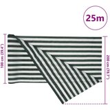  Mreža za privatnost zelena-bijela 2 x 25 m HDPE 150 g/m² | shoptok.hr