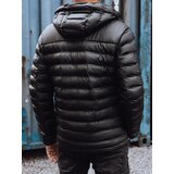 DStreet Kurtka męska pikowana czarna | Shoptok.si