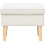  Stolica za noge Krem 55 x 35 x 41 cm Bouclé | shoptok.hr