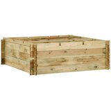  Povišena gredica za povrće impregnirana borovina 120x120x40 cm Cijene