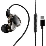 Venisymlis Žične ušesne slušalke Type-C z mikrofonom, upravljanjem šumov, Hi-Fi basom, (22102013) | Shoptok.si