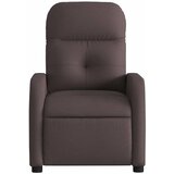  Naslonjač od tkanine tamnosmeđi | shoptok.hr