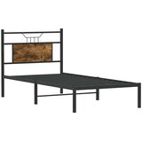 Okvir kreveta bez madraca dimljena boja hrasta 80x200 cm drveni | shoptok.hr