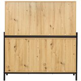 Bessagi Home Visoka Komoda Jasmina, Barva Hrasta | Shoptok.si