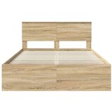  Konstrukcija postelje Sonoma 140 x 190 cm Konstruiran les, (5000103786) | Shoptok.si