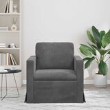 SOFA Tamno siva 78 x 78 x 80 cm Baršun | shoptok.hr