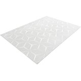 Kayoom RAVNO TKANA PREPROGA Calma 120/160 cm tkano bela | Shoptok.si