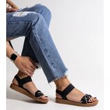 D/CEO Black sandals on a block heel Millo | Shoptok.si