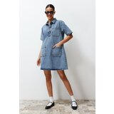 Trendyol Blue Denim Mini Dress | shoptok.hr