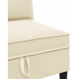  Srednji sofa s ladicom Krem Baršun | shoptok.hr