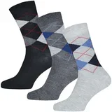 3 pari bombažne moške nogavice Oxford Classic