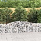  Lučne gabionske košare 10 kom 400x30x60/80 cm pocinčano željezo Cijene