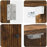 Kabinet za mete EDE Dimljeni hrast 52,5 x 10,5 x 53,5 cm | shoptok.hr