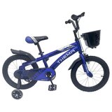Thema Sport Dečija bicikla TS-14 14″ – plava sa svetlećim točkićima i korpicom | ePonuda.com