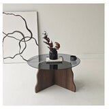Hanah home sto za dnevnu sobu butterfly walnut fume | Eponuda.com