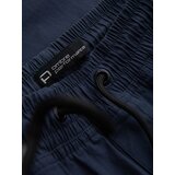 Ombre Men's JOGGER pants with zippered cargo pockets - navy blue | shoptok.hr