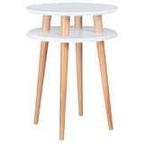 Ragaba Bela stranska mizica UFO, Ø 45 cm Cene