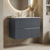 Hanah home Polica za kupatilo, Antracit | Eponuda.com