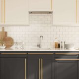  Ručke za ormarić 5 kom zlatne 480 mm od nehrđajućeg čelika | shoptok.hr