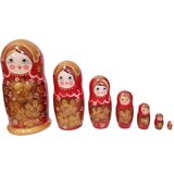  Originalna ruska matrjoška 22 cm, set od 7 kom | shoptok.hr