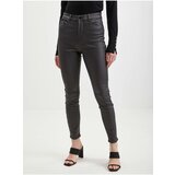 Orsay Grey Women's Leatherette Pants - Women | ePonuda.com