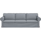 SOFA Svijetlo siva 215 x 82 x 80 cm Metal | shoptok.hr