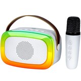 Trevi prenosni karaoke zvocnik XR8A01, bel (Cloud White) | Shoptok.si