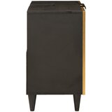  za umivaonik s policom Crna i zlatna 62 x 33 x 58 cm | shoptok.hr