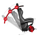Huzaro Force 4.7 Gaming Stolica Siva Mesh | Eponuda.com