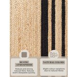 Hanse Home Črn/v naravni barvi obojestranski/ročno tkan tekač iz jute 80x250 cm Looma – | Shoptok.si