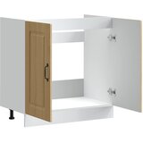  Donji ormarić za sudoper Kalmar boja hrasta 80x46x81,5cm drveni Smeđa | Shoptok.si