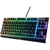 Steel Series Apex 3 TKL žična RGB igralna tipkovnica črne barve z US postavitvijo QWERTY Cene