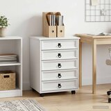  Pokretni ormar s ladicama CORONA Bijela - Bijela 53 cm Cijene