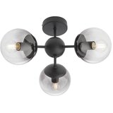  Redo 01-2176 - Luster na šipci SEMIA 3xE14/28W/230V crna/dimljena | Eponuda.com