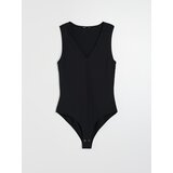 Sinsay Body bez rukava s V izrezom | shoptok.hr