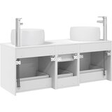  Set namještaja za kupaonicu 3 kom. Bijela 49,5 x 44,5 x 66 cm | shoptok.hr