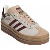 Adidas Niske tenisice 'Gazelle Bold' bež / zlatna / patlidžan | shoptok.hr