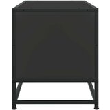 vidaXL TV omarica črna 80x34,5x40 cm inženirski les in kovina | Shoptok.si
