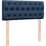 vidaXL Krevet s oprugama i madracem plavi 120 x 190 cm od tkanine | shoptok.hr
