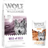 Wolf of Wilderness 12kg + 100g Snack "Explore the Wide Acres" piletina gratis! - Wild Hills - pačetina